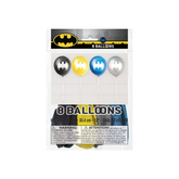 Palloncini Lattice Batman stampati su 2 lati 12” cm40 pz5