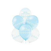 Palloncini in Lattice "Buon compleanno" Azzurro 12" cm30 pz24