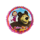 Palloncino Foil Masha e Orso 18" - 45cm pz1