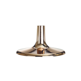 Base plastica rose gold gambo corto H 5cm per contenitore coppe e calici portaconfetti