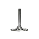 Base plastica argento gambo lungo H12 cm per contenitore coppe e calici portaconfetti