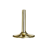 Base plastica oro gambo lungo H 12cm per contenitore coppe e calici portaconfetti