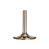 Base plastica rose gold gambo lungo H 12cm per contenitore coppe e calici portaconfetti