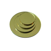 Vassoio Plexiglass Oro Spessore mm3 pz1 a cf. disponibile in vari Diametri