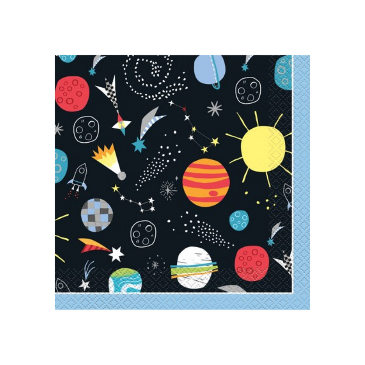 Outer Space Napkin 33x33cm 16pcs