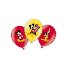 Mickey &amp; Friends latex golyók 11" cm 27 db6