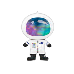 Foil Balloon Supershape Holographic Astronaut cm50x76 pcs1