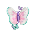 Supershape Flutter Butterfly Foil Balloon cm73x71 pcs1