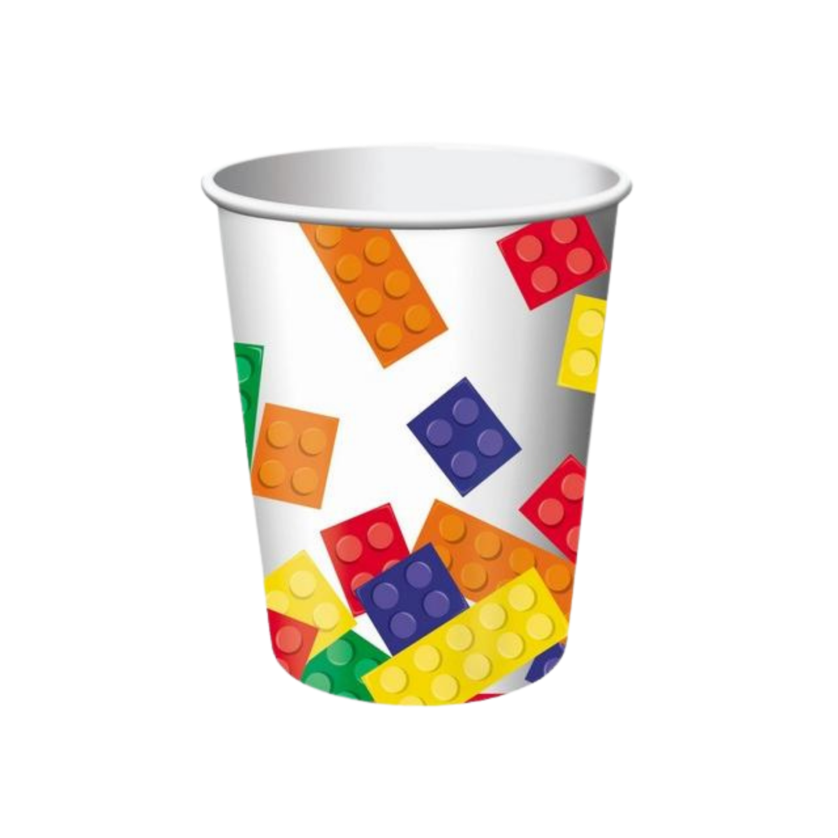 Block Party Paper Cup ml266 8pcs