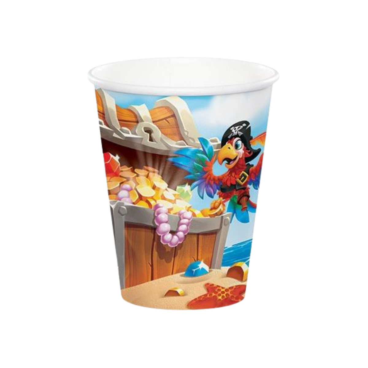 Pirate Paper Cup ml266 8pcs