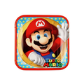 Super Mario Square Paper Plate cm23 pcs8