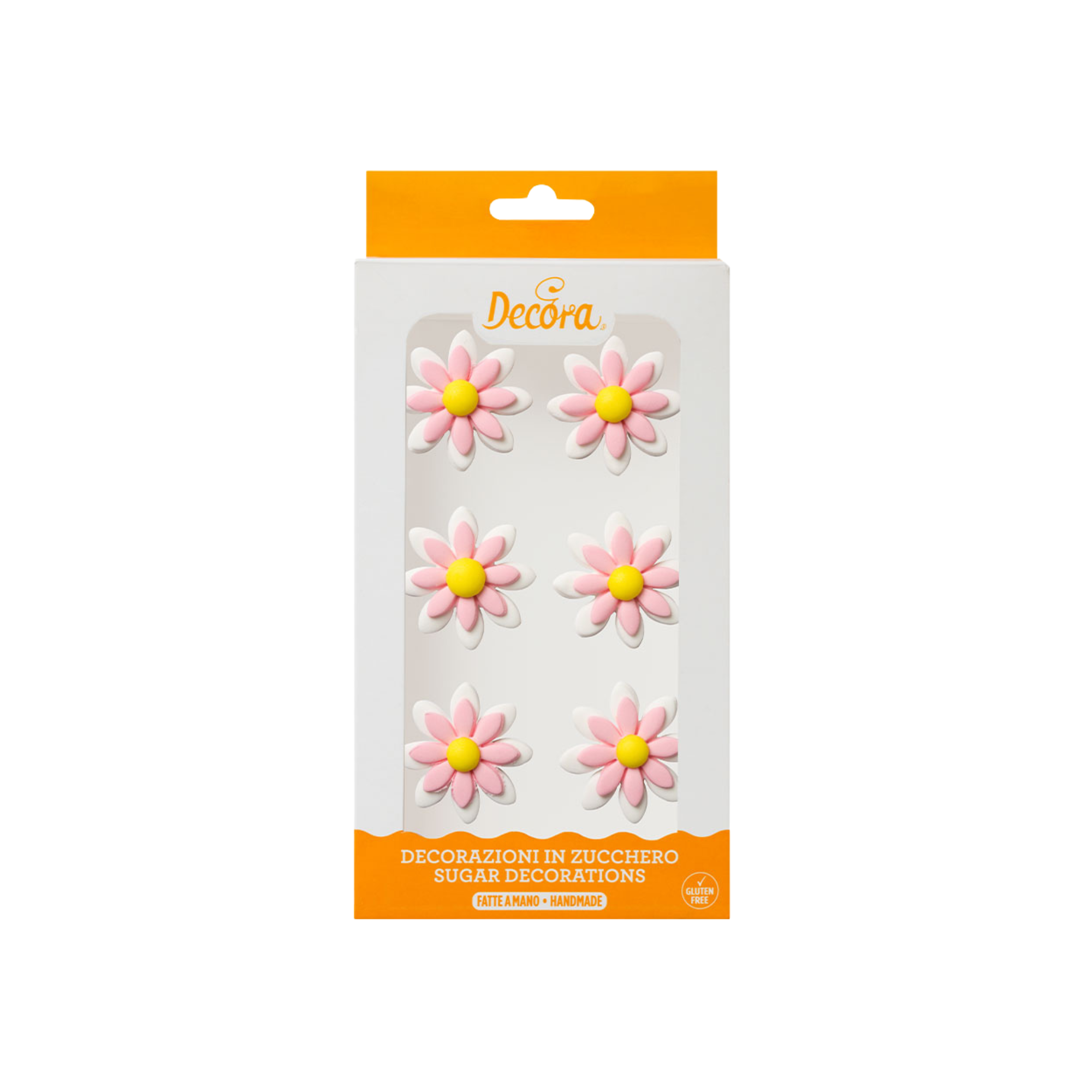 Margherita Zucchero Decora Rosa kit da 6pz