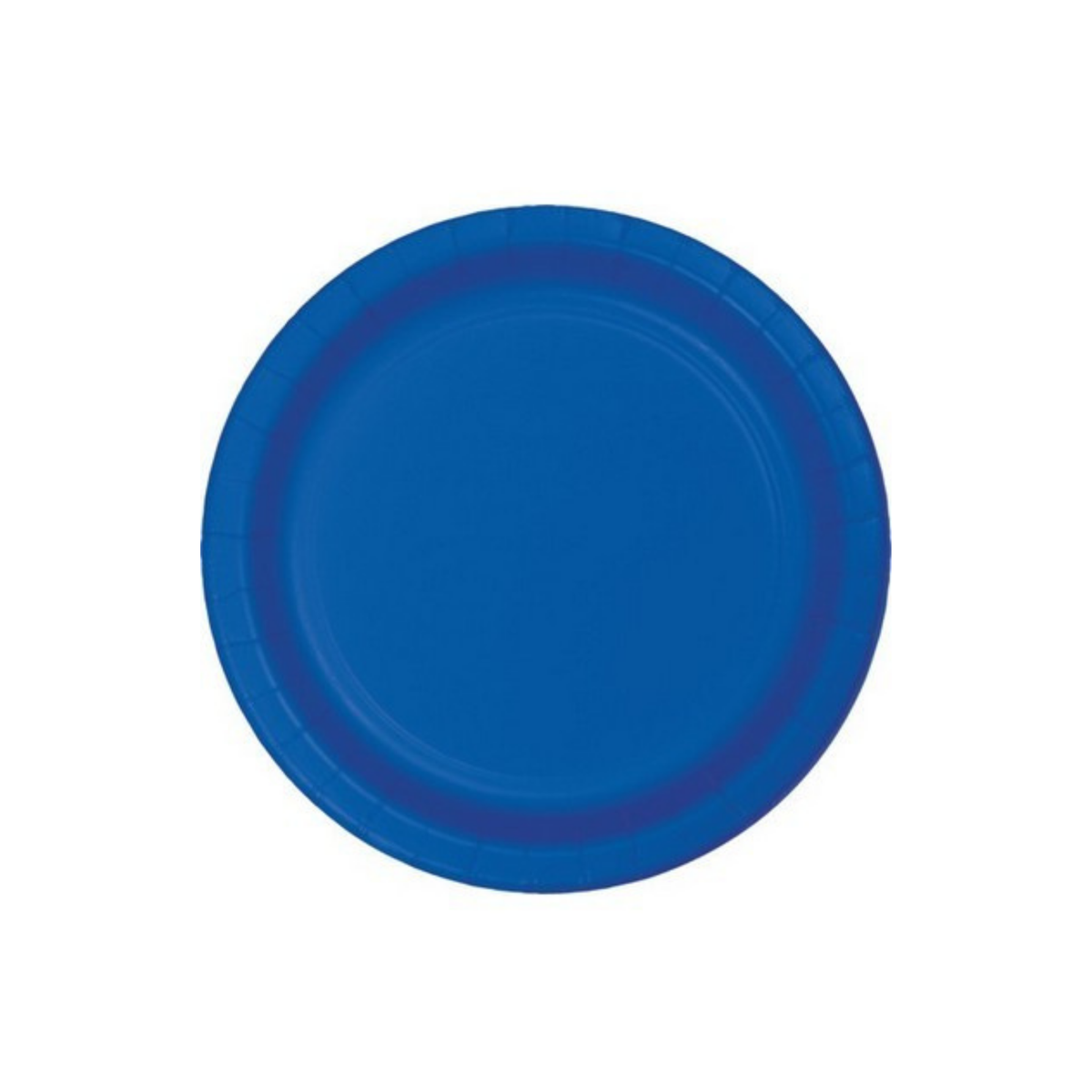 Piatto Carta Tinta unita Azzurro cm22 pz8