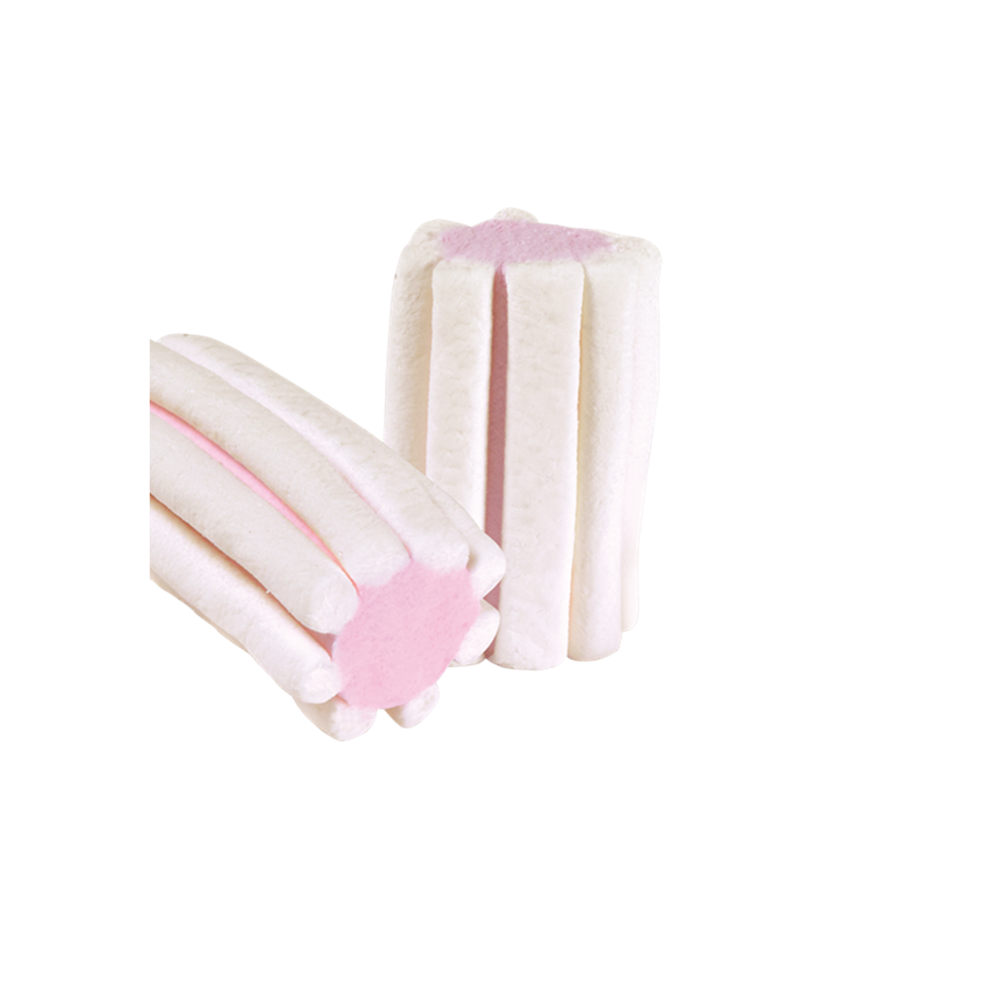 Marshmallow Estruso Treccia Bianco/Rosa Kg 1 "Bulgari" cf1