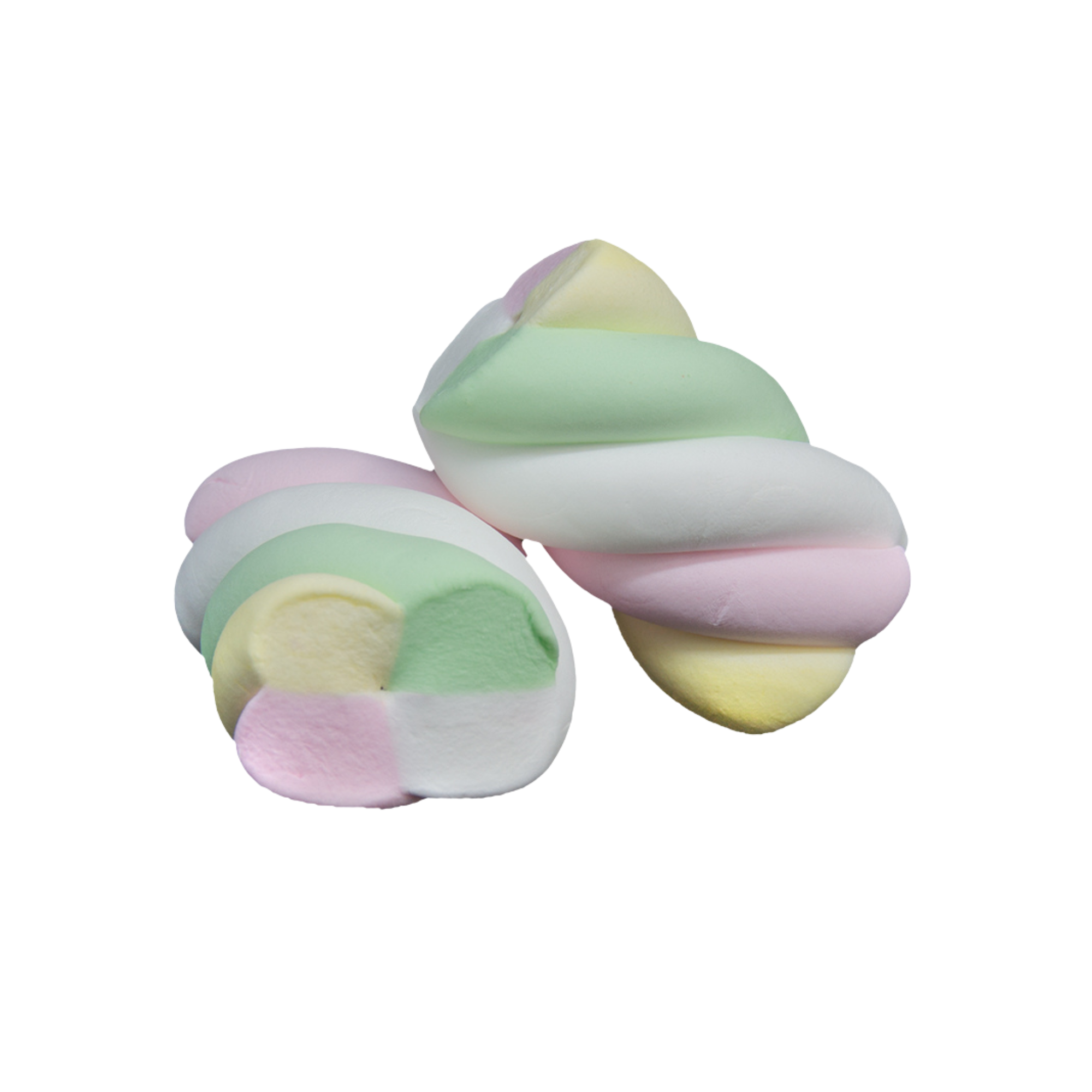 Marshmallow Estruso Treccia Mix 4 colori  Kg 1 "Bulgari" cf1