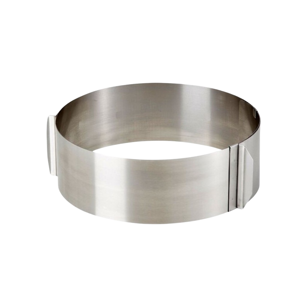 Anello Regolabile Acciaio Inox per Torte Diametro cm 16-31 pz1