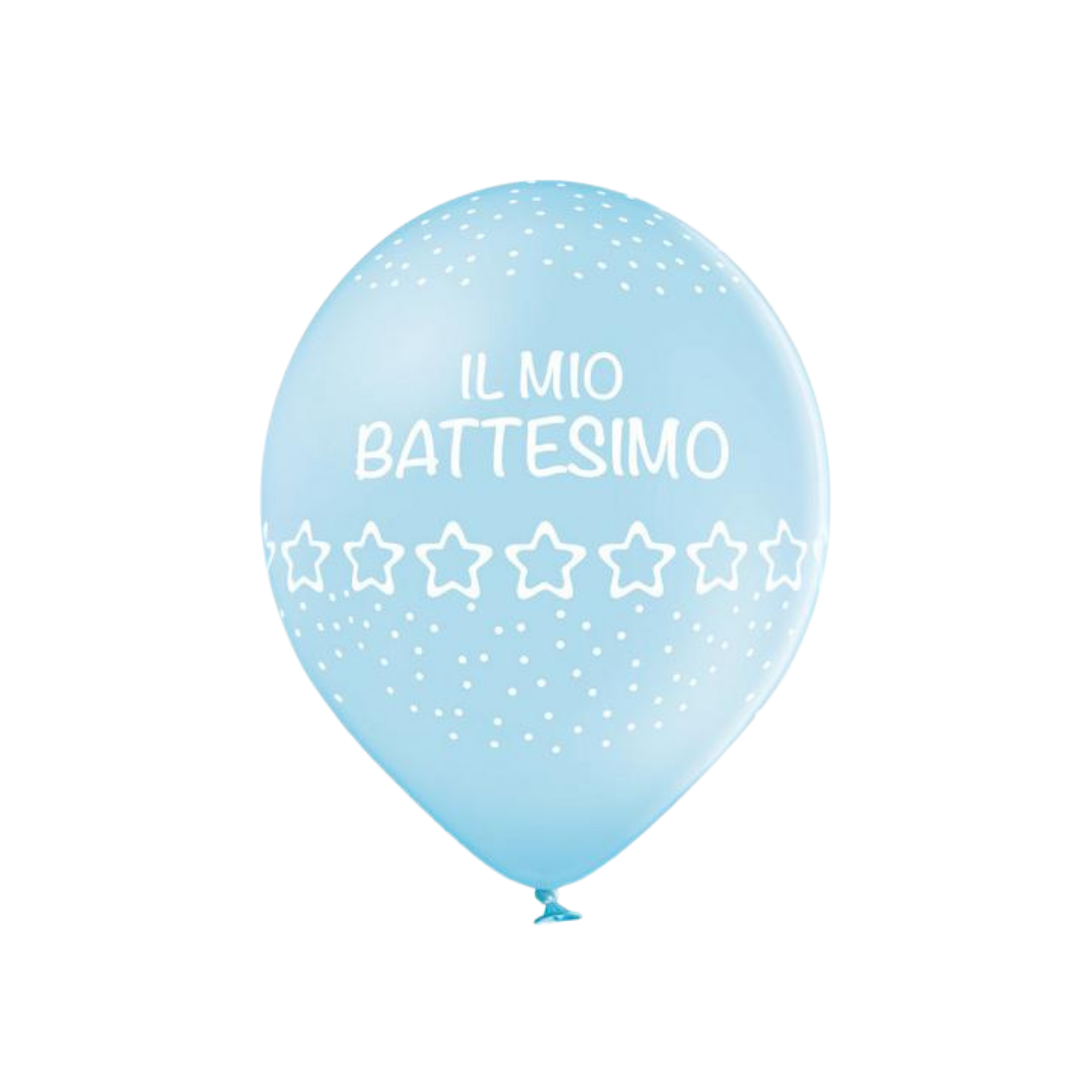 Palloncini in Lattice "Il mio battesimo" Azzurro 12" cm30 pz24