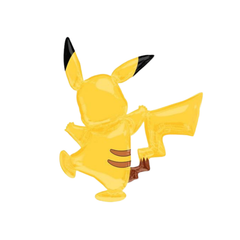 Pallone foil Airwalker Pokemon Pikachu  cm132x139 pz1