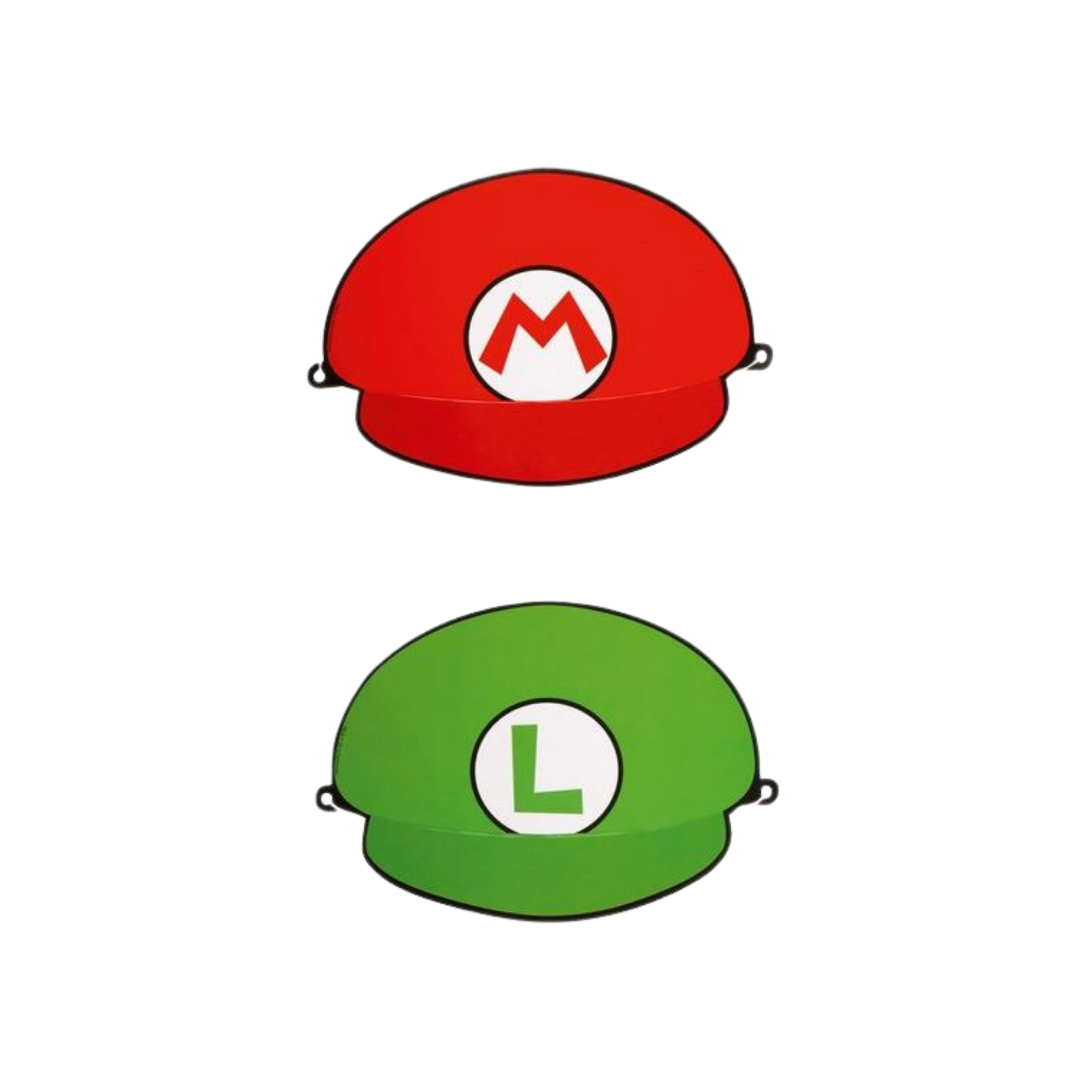 Super Mario cardboard hat 8pcs