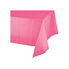 Plain Fuchsia Plastic Tablecloth cm 137x274 pcs1