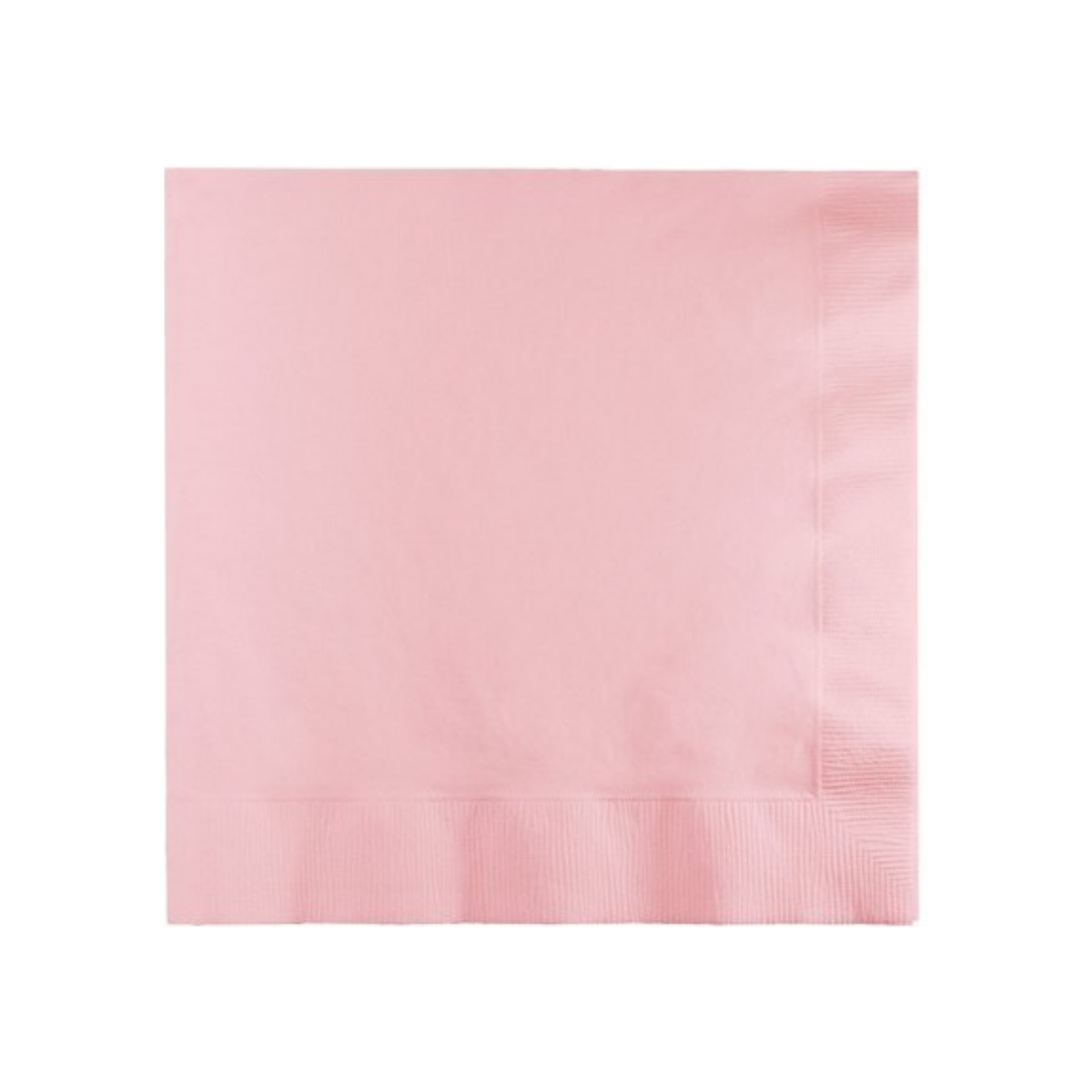 Tovagliolo Tinta unita Rosa  2 veli cm33x33 20pz