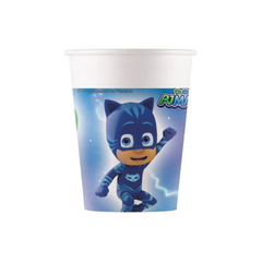 Bicchiere Carta Super Pigiamini, Pj Masks  ml250 8pz