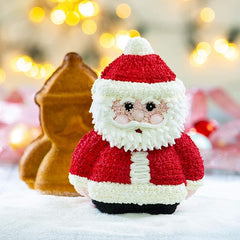 Stampo in 3 D per cottura Plum Cake Alluminio antiaderente "Santa Claus" pz1