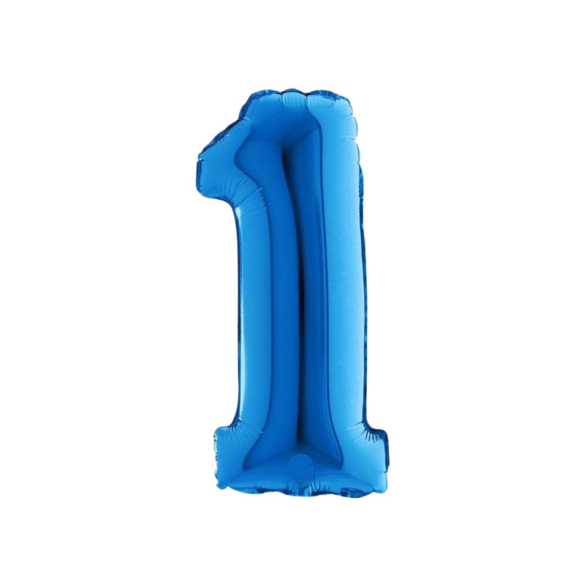 Foil Balloon Number "1" Blue 14"- 36cm pcs1