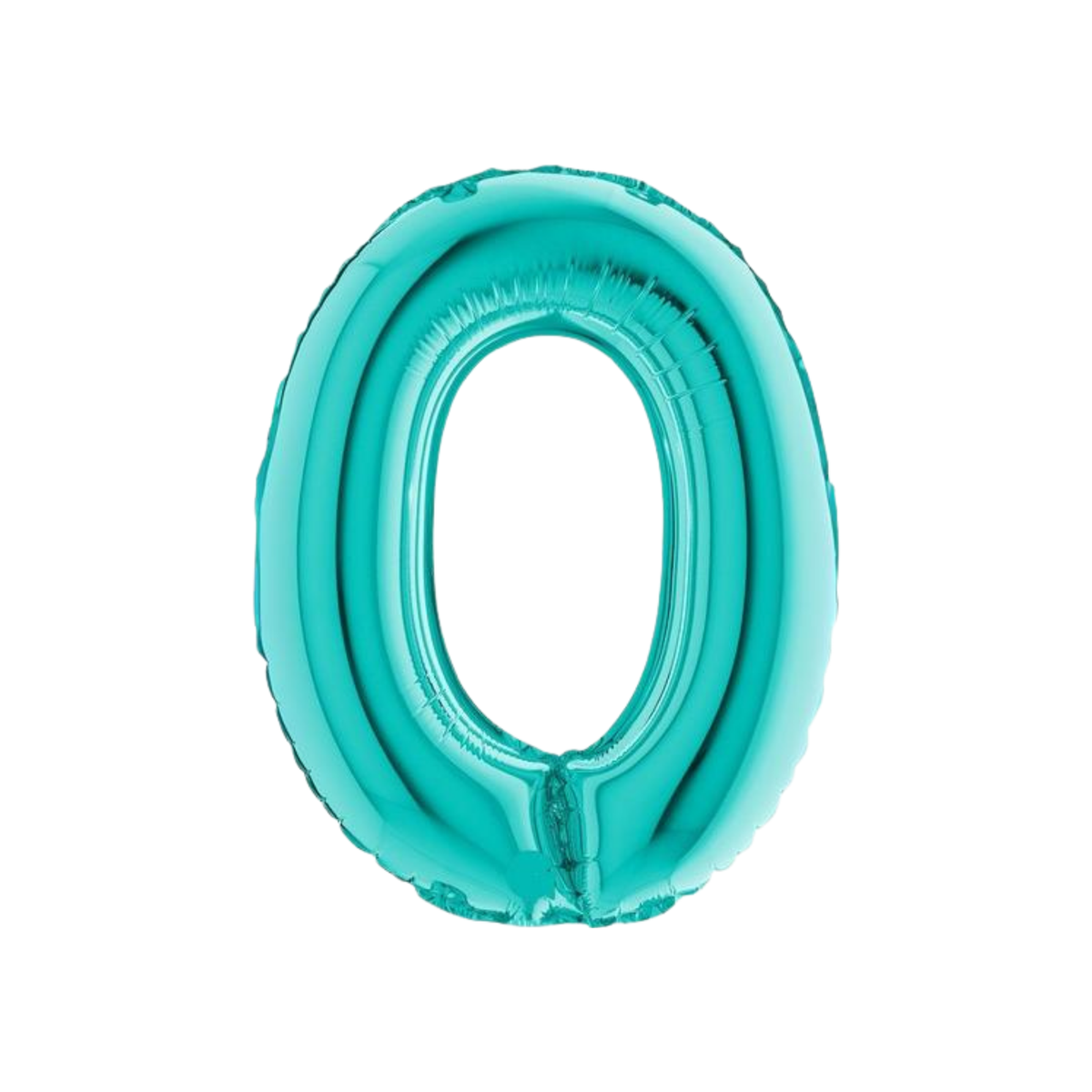 Pallone  Foil Numero "0" Tiffany 14"- 36cm pz1