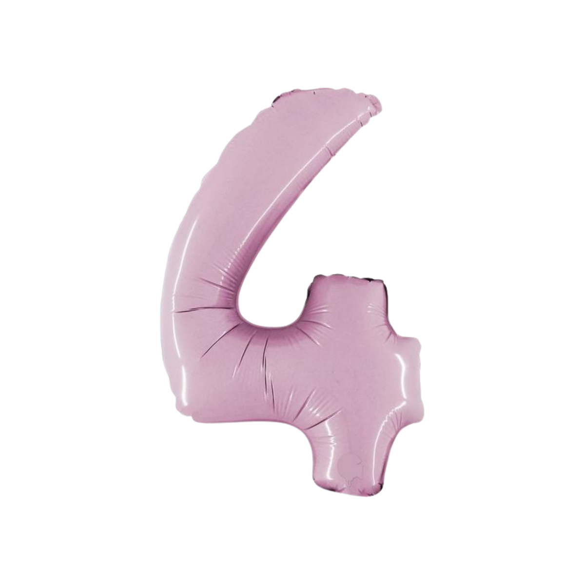 Pallone  Foil Numero "4" Rosa 14" - 36cm pz1