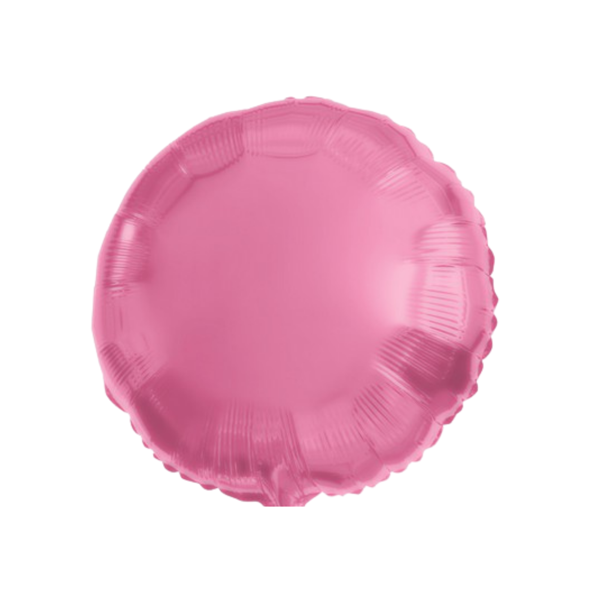 Bright Pink Satin Round Foil Balloon 18" - 45cm pcs1