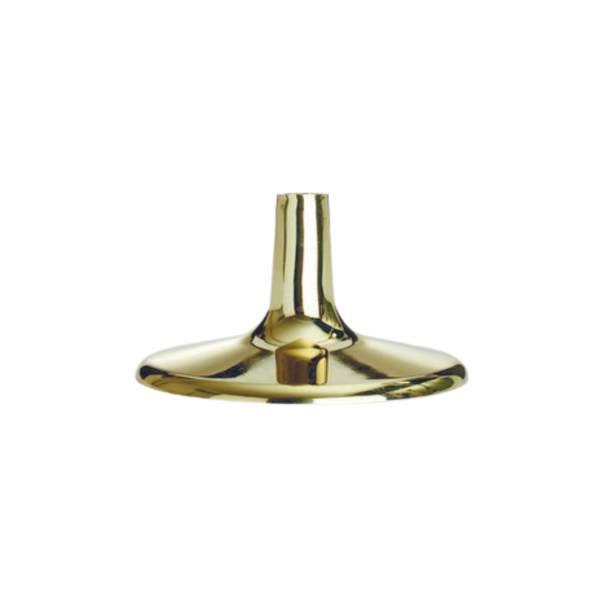 Gold plastic base short stem H 5cm for container cups and glasses for confetti