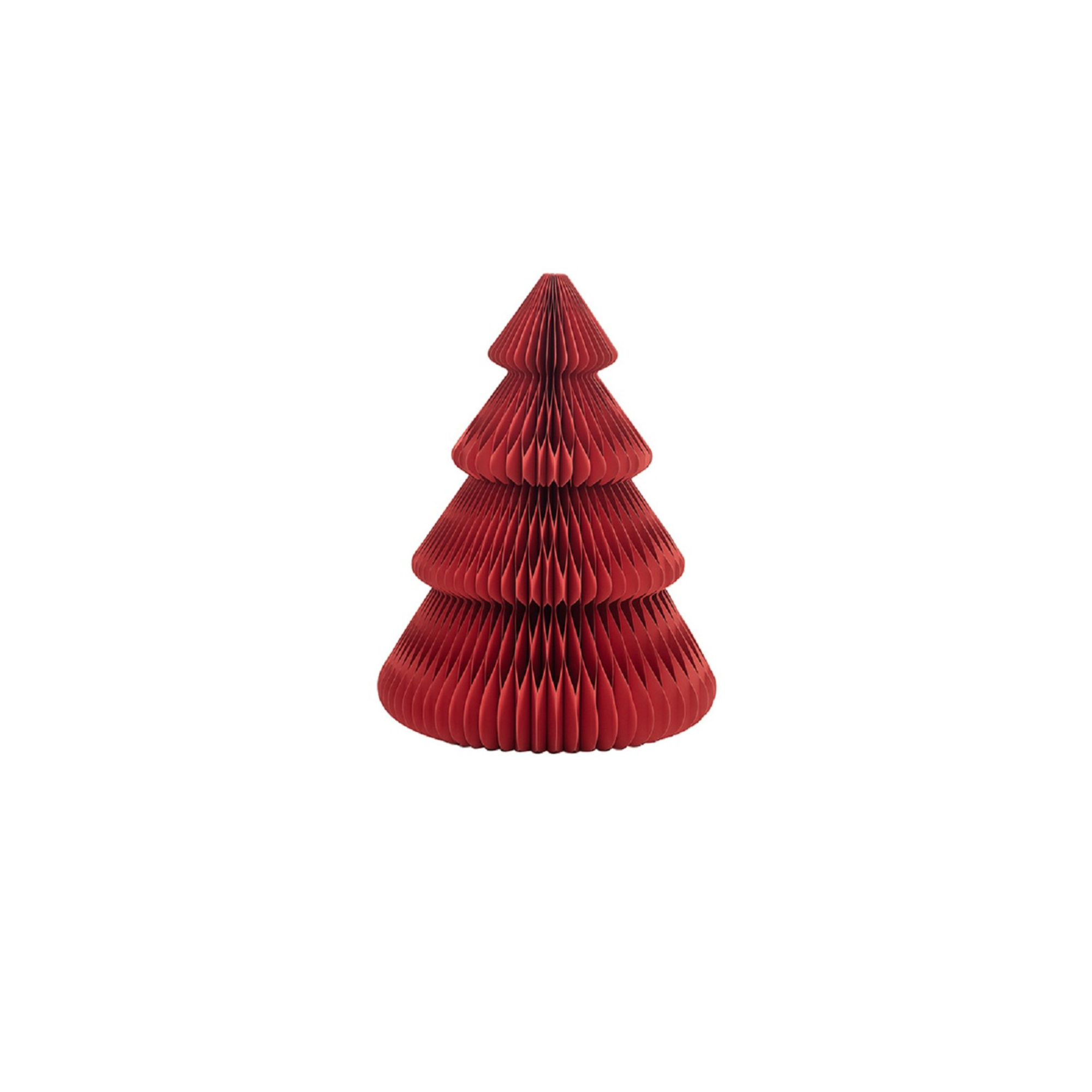 Albero Carta Natale Rosso H. cm80  pz1 a confezione