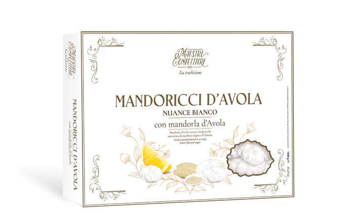 Confetti Maxtris Mandoricci D'Avola Nuance Bianco  cf 1kg gluten free