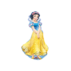 Mini Shape Foil Balloon Snow White 9"/23cm pcs1