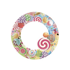 Candy Paper Plate cm18 pcs8